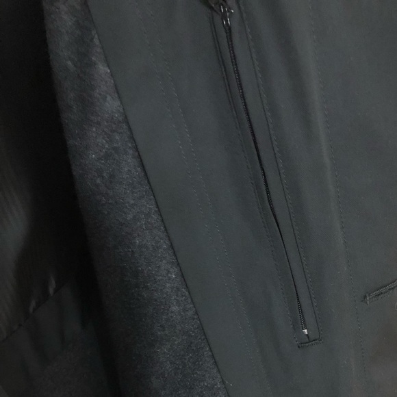 Turnbury Black Trench/Rain Coat Sz 42R - Picture 4 of 8